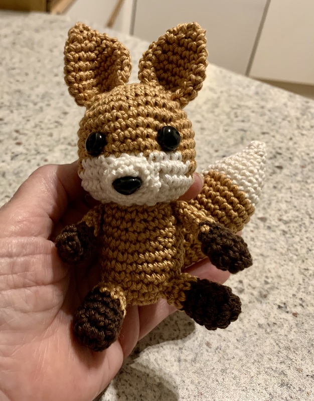 little fox - crochet pattern by NiggyArts
