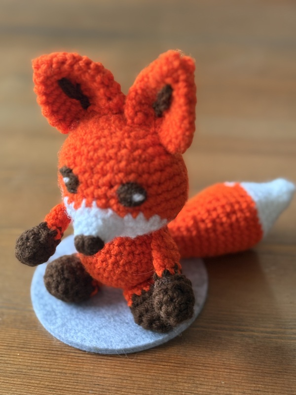 niedlicher Fuchs - Häkelanleitung von NiggyArts