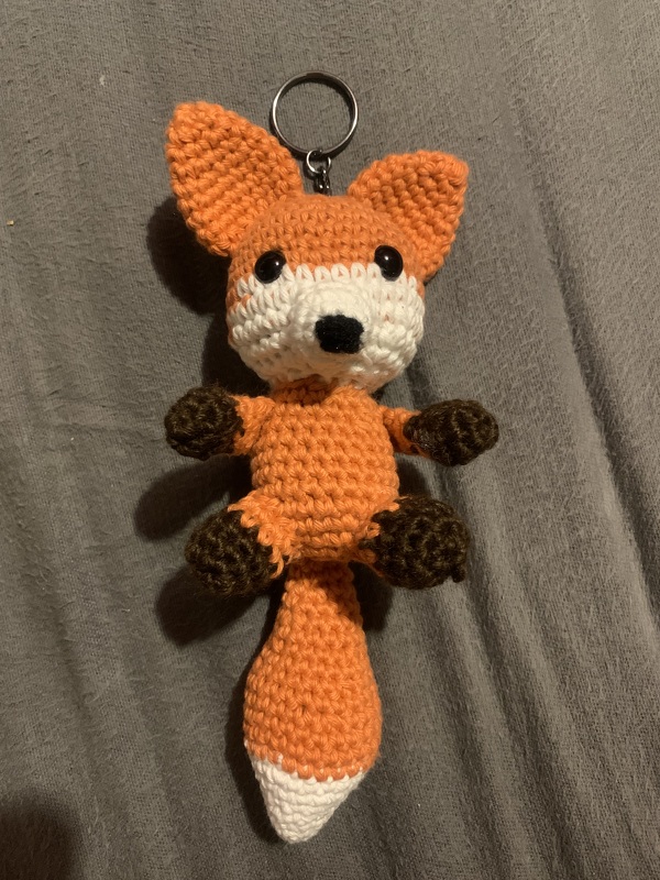 little fox - crochet pattern by NiggyArts