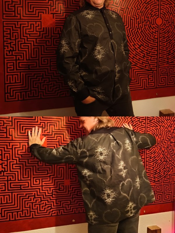 Schnittmuster Herrenhemd Aron von XS - XXXL