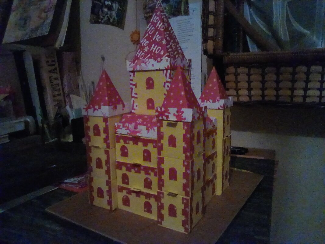 Adventskalender – Ritterburg – Bastelanleitung und Vorlagen