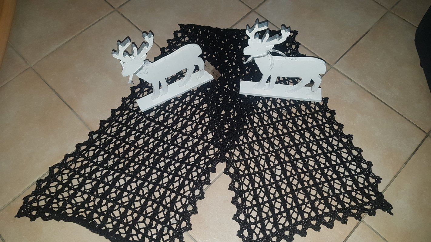 Kunene Schal gehäkelt Anleitung