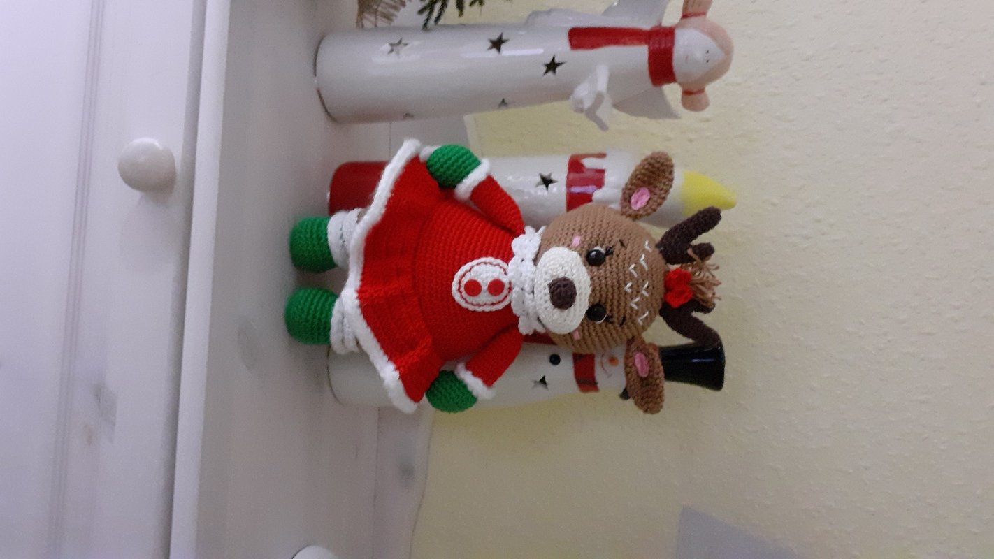 Amigurumi Elch Garsey Häkelanleitung