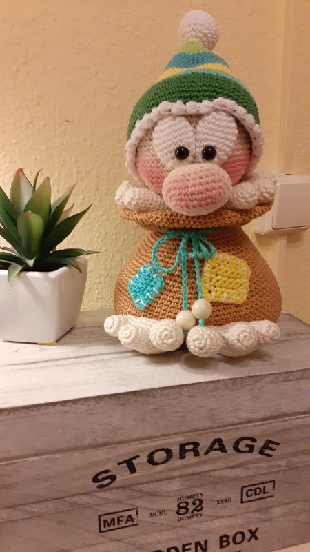 Seppel im Sack - Häkelanleitung von Diana´s kleiner Häkelshop