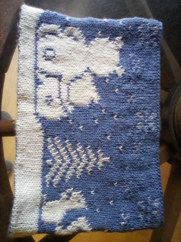 Knitting Pattern Cowl "Winterdream" - in double knitting