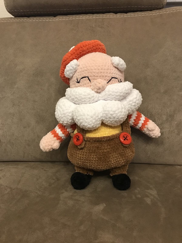 Santa Claus Crochet Pattern (Sankt Nikolaus, Père Noël) Amigurumi