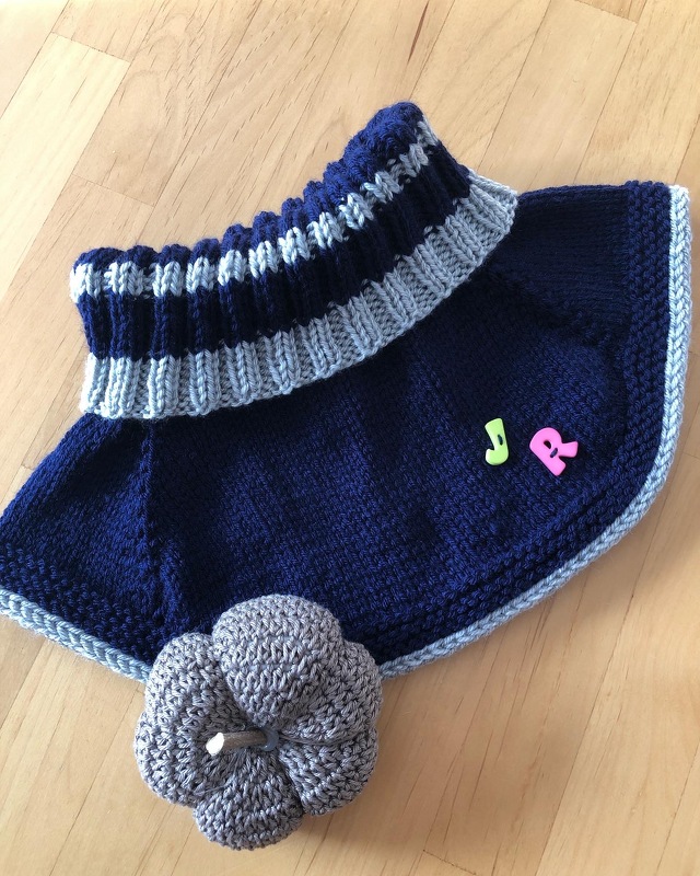 Strickanleitung Schalkragen Little Pirate