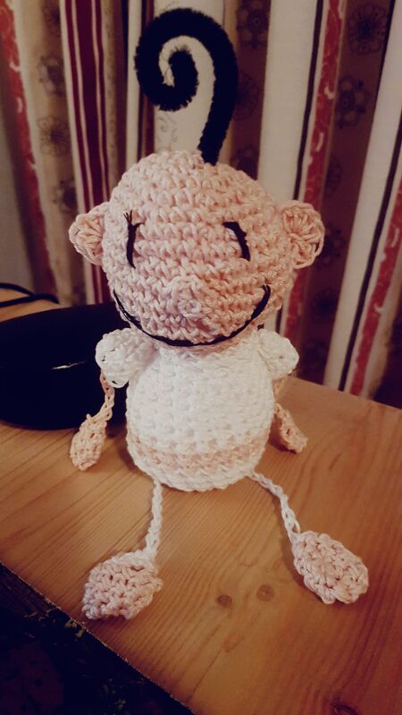 Häkelanleitung "Der Kleine Yogi" - Miniversion