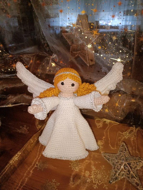 Häkelanleitung Engelsflügel XL