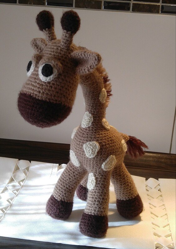 Giraffe Neli Häkelanleitung