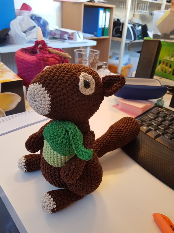 Eichhörnchen Dinky Häkelanleitung