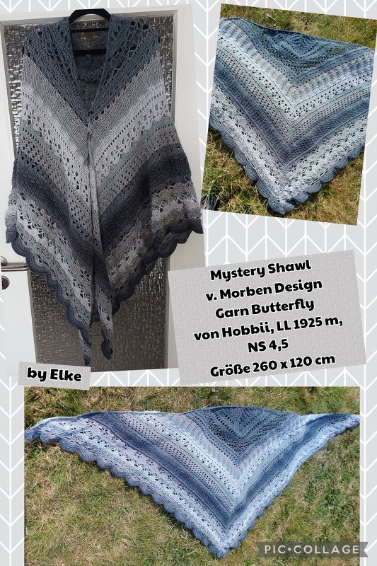 Häkelanleitung Mystery Shawl 2020