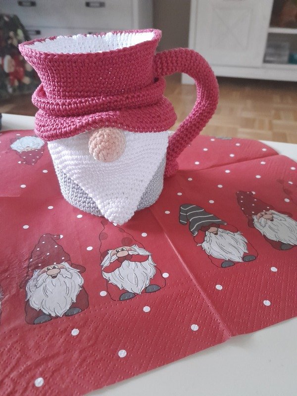 Häkelanleitung - Süße Wichteltassen