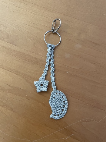 Der Schlüsselanhänger hat super geklappt.