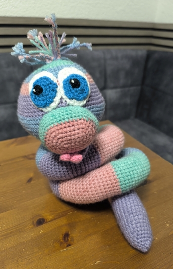 Egal ob Schlange Elsa, Kaa oder Nagini Hauptsache der/die Beschenkte/r ist glücklich....