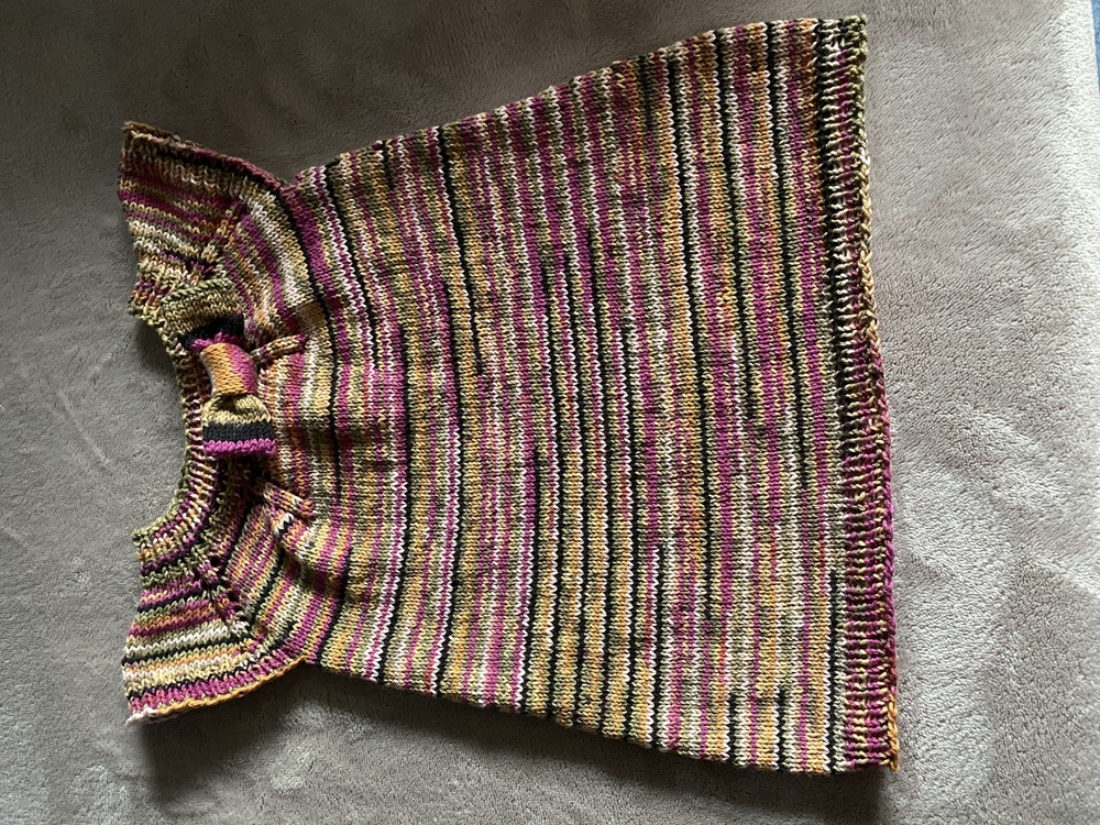 Knitting Pattern JETTE - Circular Joke Dress | Babies + Girls | 6 Sizes