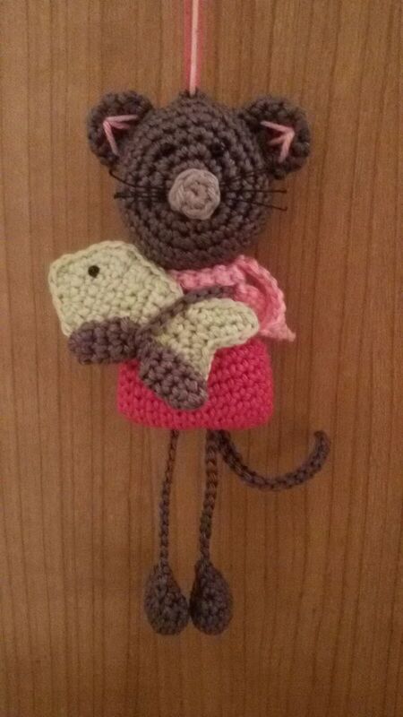 Taschenbaumler Set Katz' und Maus 3in1 - H&auml;kelanleitung