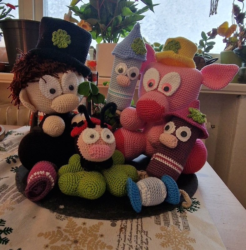 Silvester-Duo - "Schornsteinfeger und Glücksschwein"