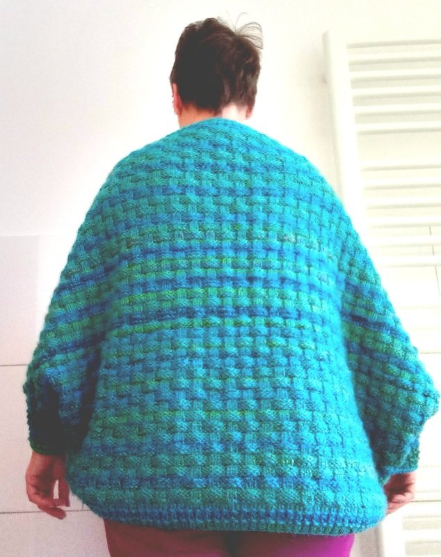 Strickanleitung für Seelenwärmer im Webmuster