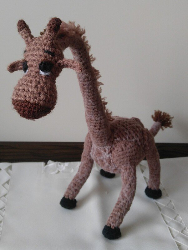 Häkelanleitung - Giraffe "Mel"