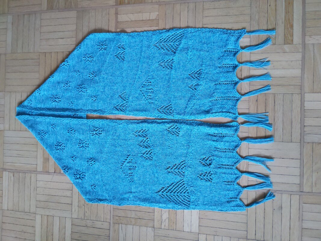 Strickanleitung Schal &quot;Winterwonderland&quot;