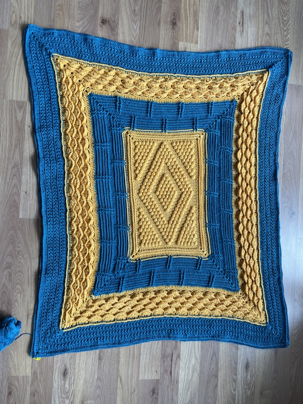 Snuggle up blanket - Mystery CAL 2021