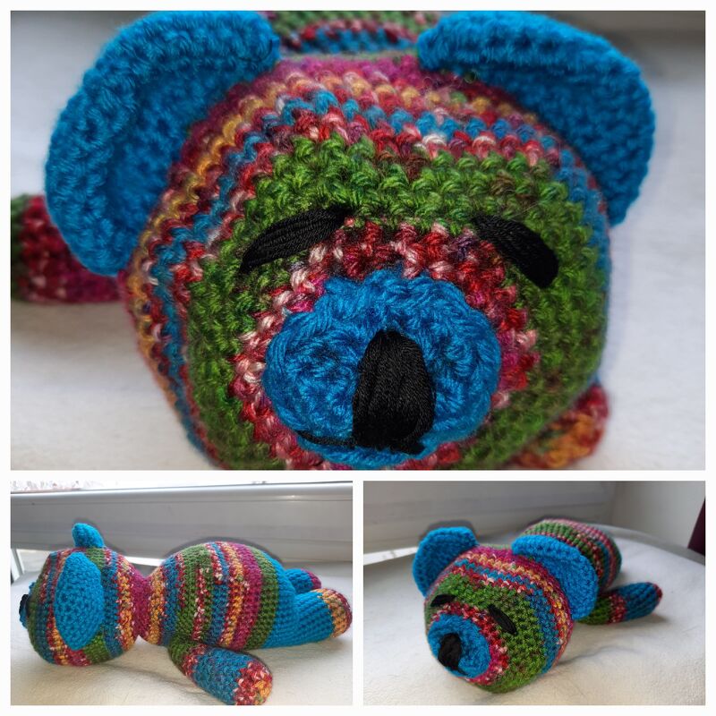 Häkelanleitung Amigurumi Schnarchbär