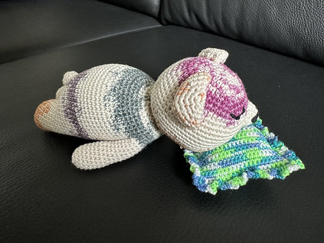 Häkelanleitung Amigurumi Schnarchbär