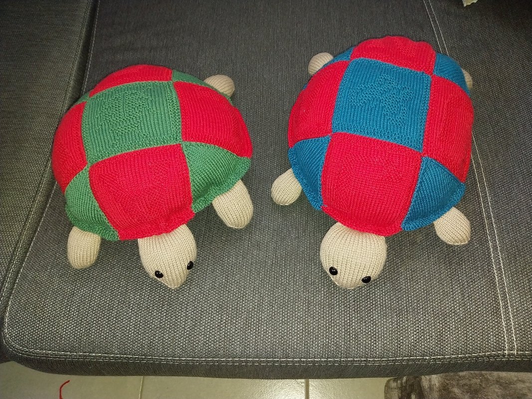 Schildkröte - Strickanleitung - Amigurumi