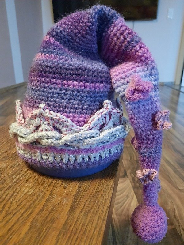 Zipfelmütze  "Zuckerprinzessin"