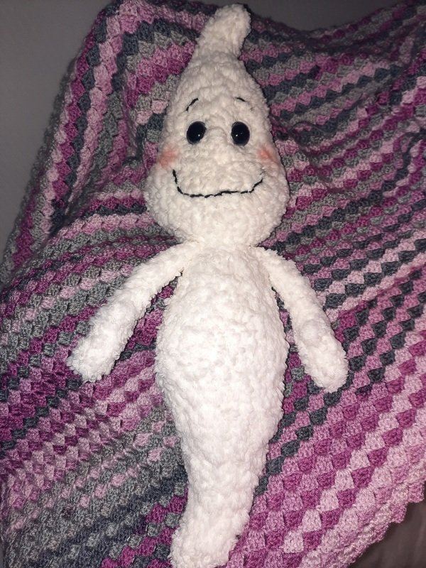 Das süße Gespenst häkeln