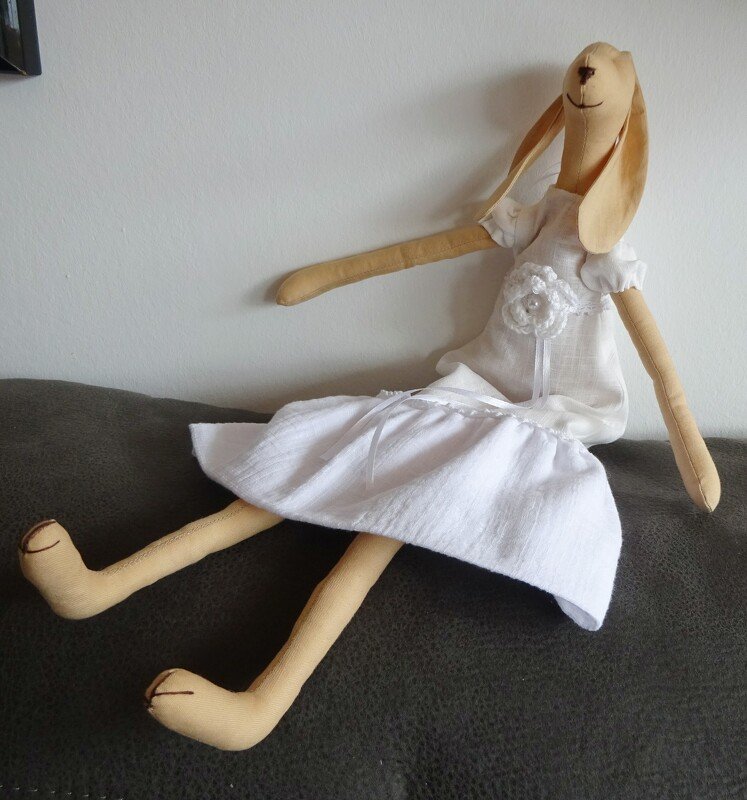 Anleitung &quot; Vintage Hasendame&quot;