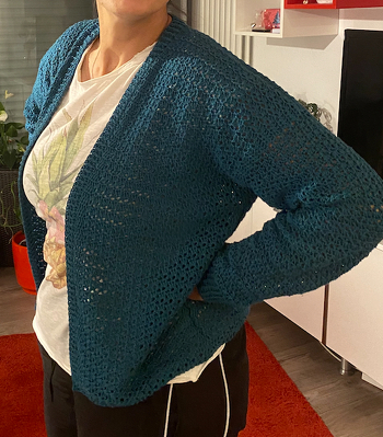 Super Anleitung, ist eine meiner lieblingsjacken geworden!