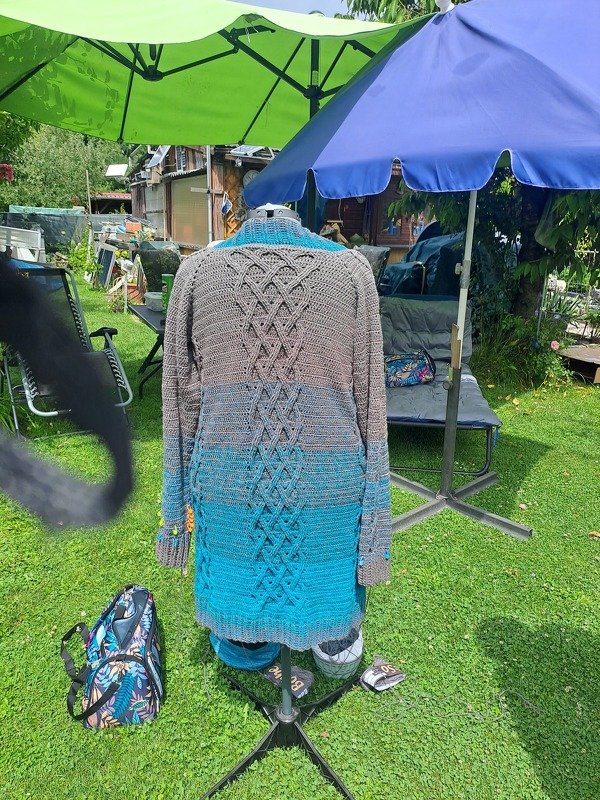 Häkelanleitung Jacke/Weste Charming alle Damen-Größen