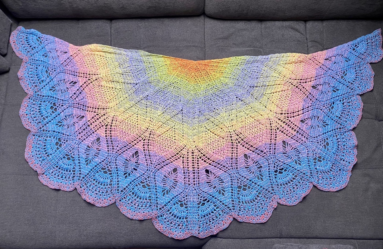 Schultertuch „Breaking Dawn“