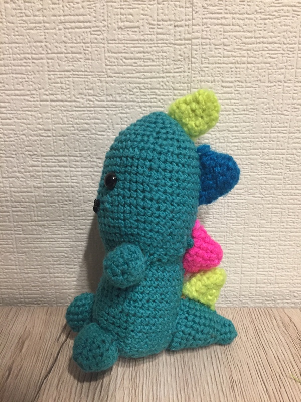 Anleitung Regenbogen Dino