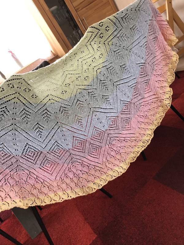 Anleitung Lace-Tuch &quot;Florence&quot;