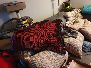 Es hat richtig Spaß gemacht, dem Drachen beim wachsen zuzusehen.