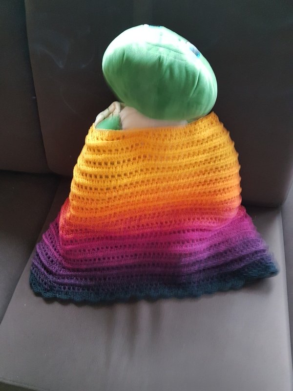 Anleitung Ruck-Zuck-Poncho für jeden Anlass