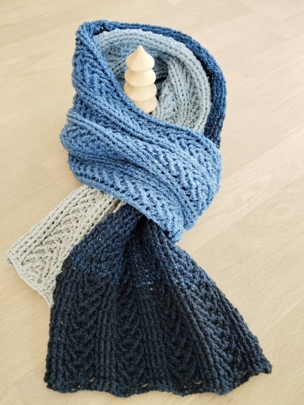 Trendy Tony - Häkelanleitung kuscheliger unisex Schal