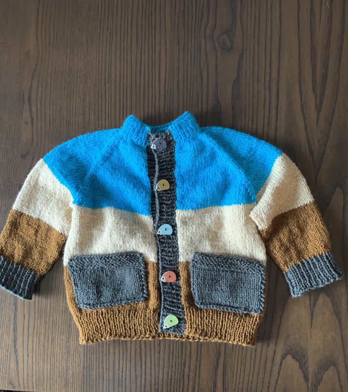 Strickjacke * RVO * Kinder * 1 - 6 Jahre * Uni
