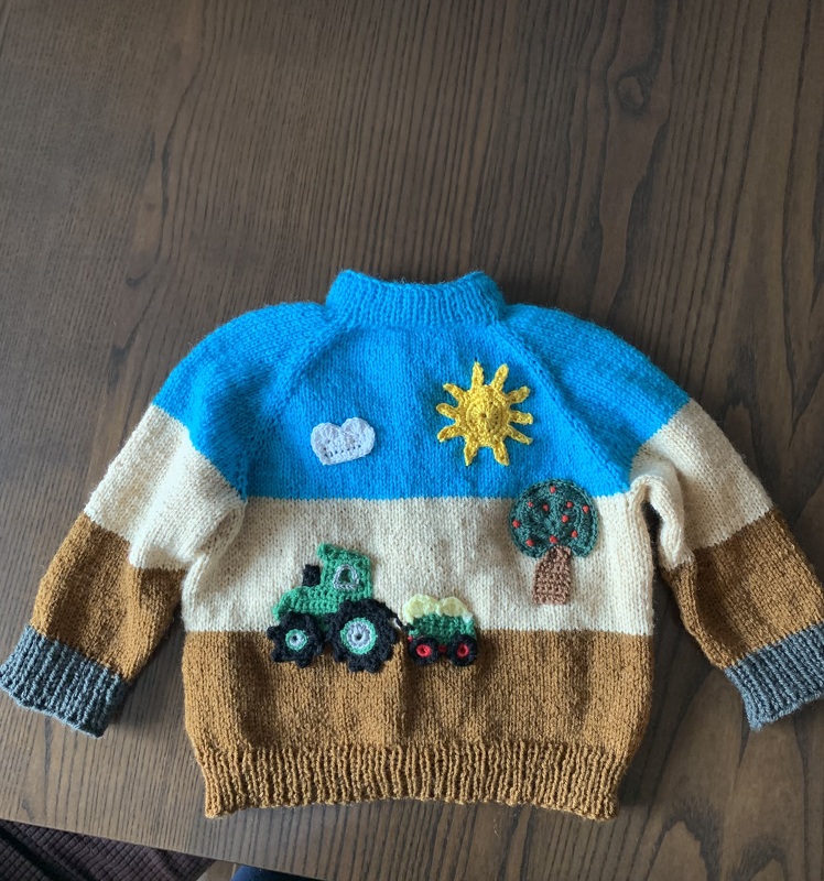 Strickjacke * RVO * Kinder * 1 - 6 Jahre * Uni