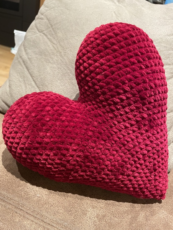 Herzkissen - Häkelanleitung von CaroKunterbunt