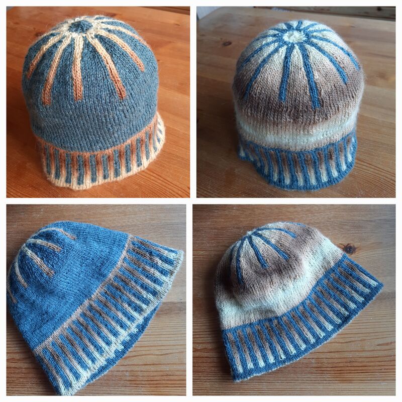 Strickanleitung "Mode-Muffel-Mütze" - in Doubleface