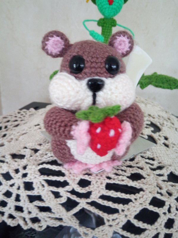 Pattern Datsies Hedgehog with heart and charm