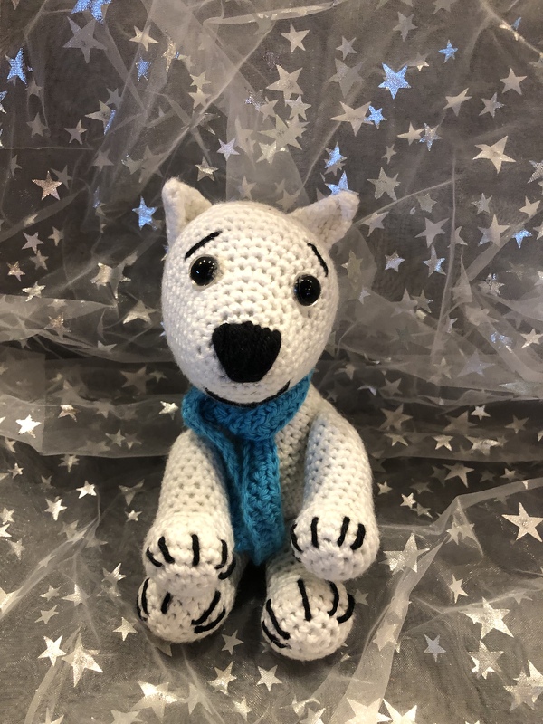 Häkelanleitung Eisbär "Elmar"