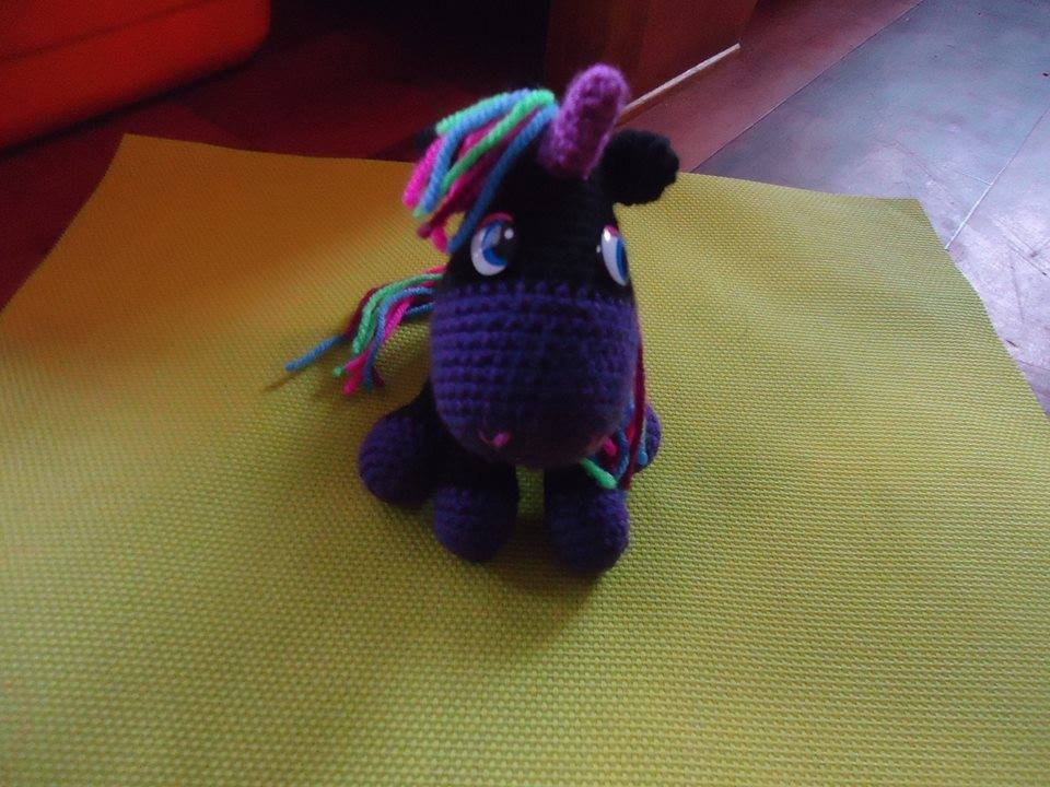 Häkelanleitung Regenbogen - Einhorn, Amigurumi