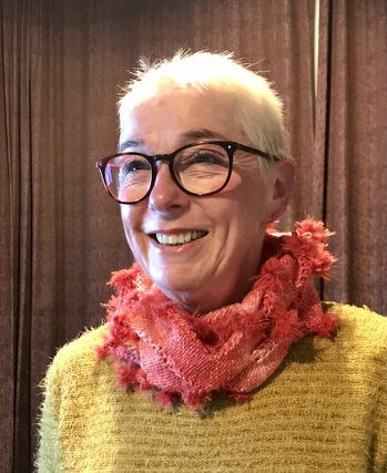 I am so thrilled with my project. I knitted with a Zwerger Opal 8ply yarn. It is a very easy pattern to do. I made it a lot longer so that I can twist it and wear it as a scarf/cowl.