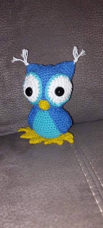 Crochet Pattern: Susi´s Mini-Friends: Babyowl "Schatzi"