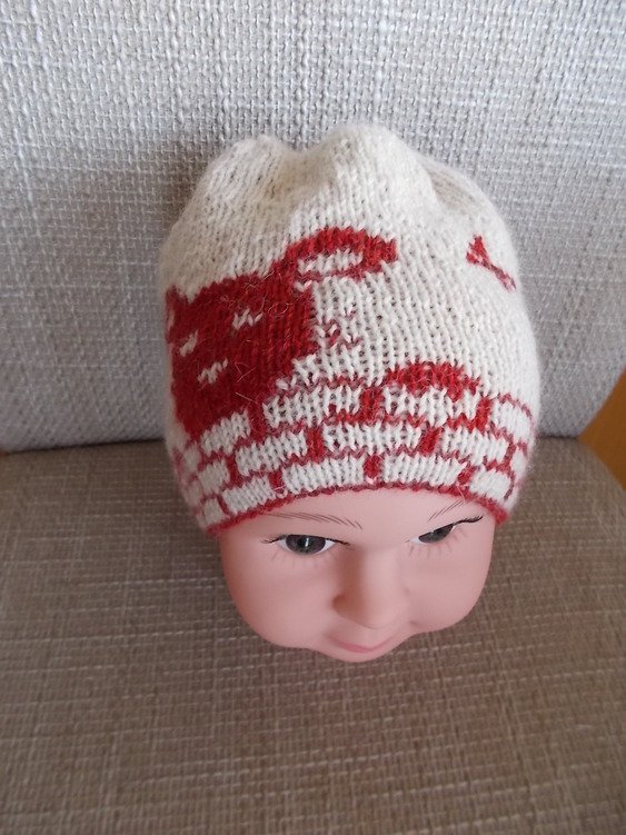 Knitting Pattern Hat &quot;Little Mouse&quot; - in Double Knitting